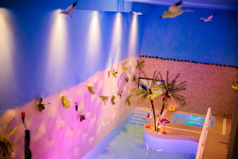 Bay privé sauna privé zwembad