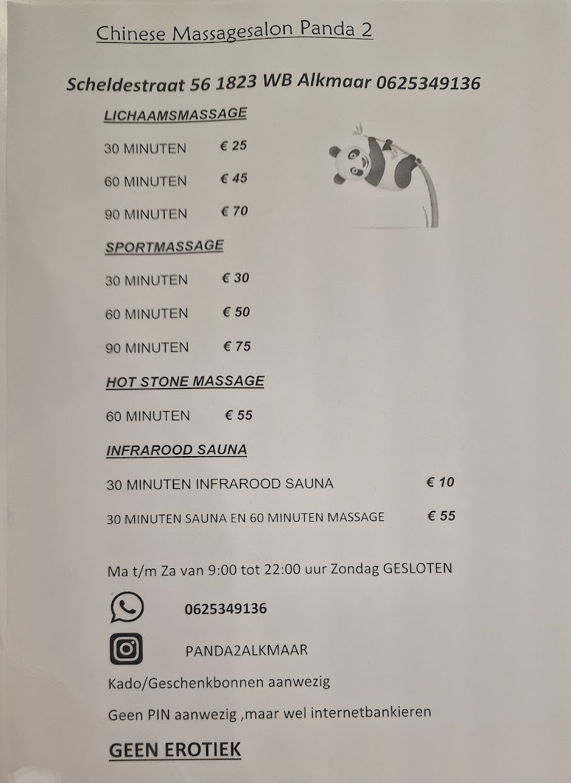 Massagesalon Panda 2 Oudorp - Foto 5