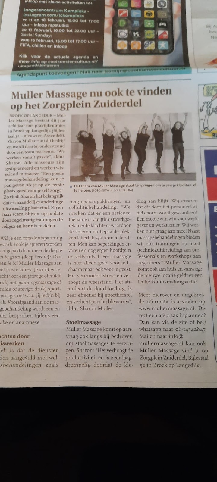 Muller Massage (gevestigd op het Zorgplein Zuiderdel) - Foto 7