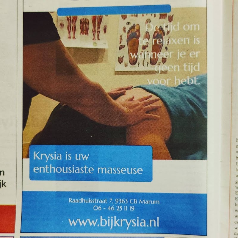 Ontspanningsmassage - Massage | Bij Krysia - Foto 7