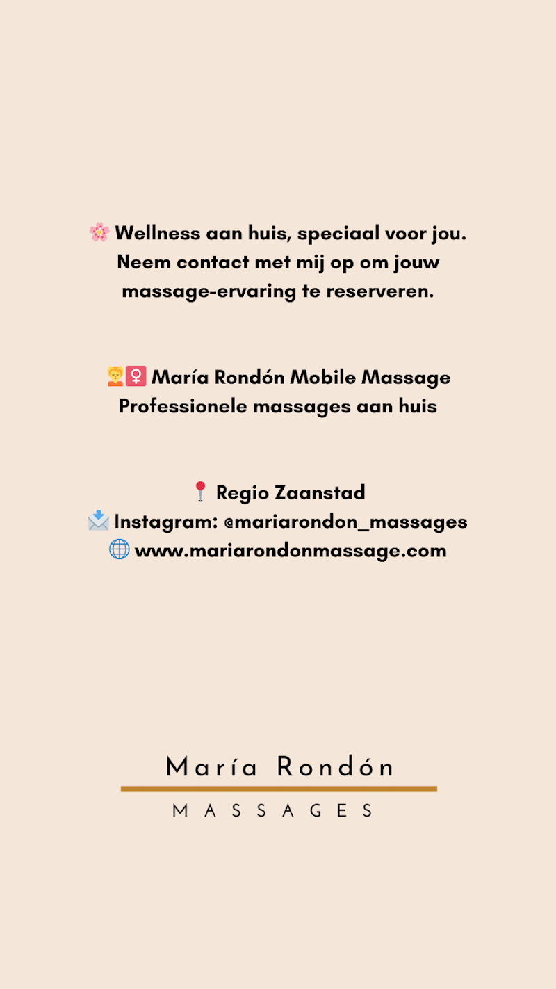 Professional Massage aan Huis in Zaanstad – María Rondón | Luxe & Ontspanning - Foto 9